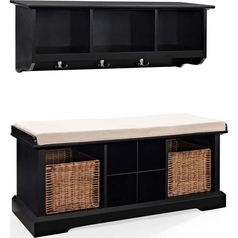 Crosley brennan entryway storage bench hotsell